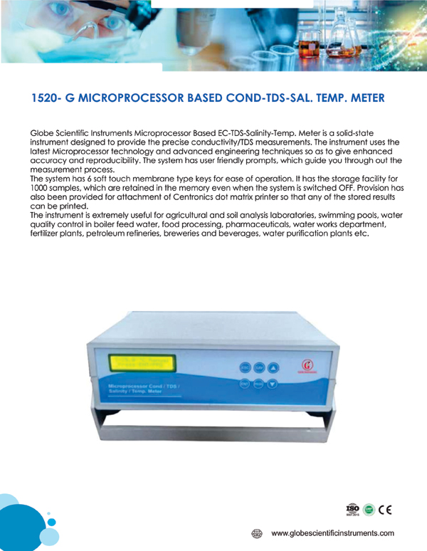 MICROPROCESSOR  COND-SALINITY TEMP 1